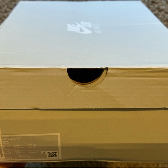 Nike Air Force 1 White Sneakers - Picture 2 of 2